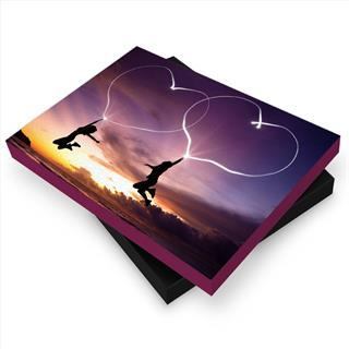 caja para album corazones